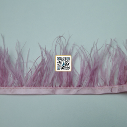 ريش للاقمشة النسائية ناعم خفيف (وردي)