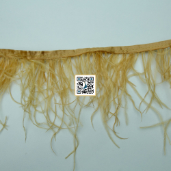 ريش للاقمشة النسائية ناعم خفيف (ذهبي)