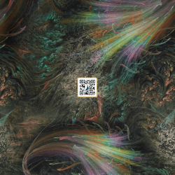 حرير ستان طباعة ديجيتال عالية الجودة قماش نسائي بـ ٣ الوان متميزة (الفضاء) (بنفسجي غامق)