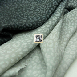 كريب حرير مموج - ٤ الوان قماش نسائي خفيف #٧١ (اخضر فاتح #2 )