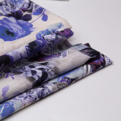 قطن مشجر - #٢٧  (بنفسجي فاتح)