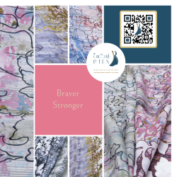 حرير ستان مشجر لونين - #٦٣ - (صرخه)