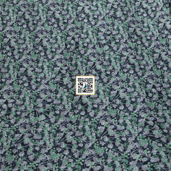 حرير ستان مشجر - ٤ الوان - #٦٠ (اخضر)