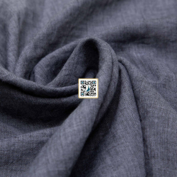 لينن سادة قماش خفيف (سحاب) (رمادي غامق #1)  لينن سادة قماش خفيف (سحاب) (رمادي غامق #1)