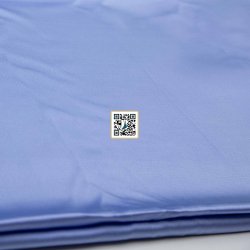 حرير ستان استرتش لمعة - 5 الوان (ازرق فاتح)