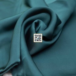 حرير ستان استرتش لمعة - 5 الوان (اخضر غامق)