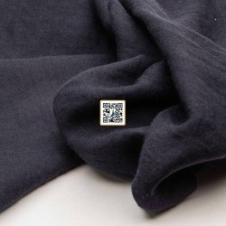 لينن سادة قماش خفيف (سحاب) (اسود #2)  لينن سادة قماش خفيف (سحاب) (اسود #2)