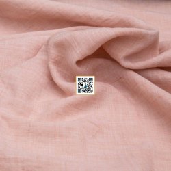 لينن سادة قماش خفيف (سحاب) (وردي)  لينن سادة قماش خفيف (سحاب) (وردي)